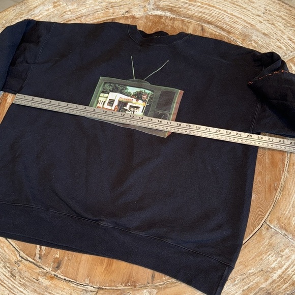 TANK Never Dream Alone Black Cotton Graphic Sweatshirt, Calistoga, Size XL - Picture 6 of 8